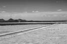Long flat hot miles to the border